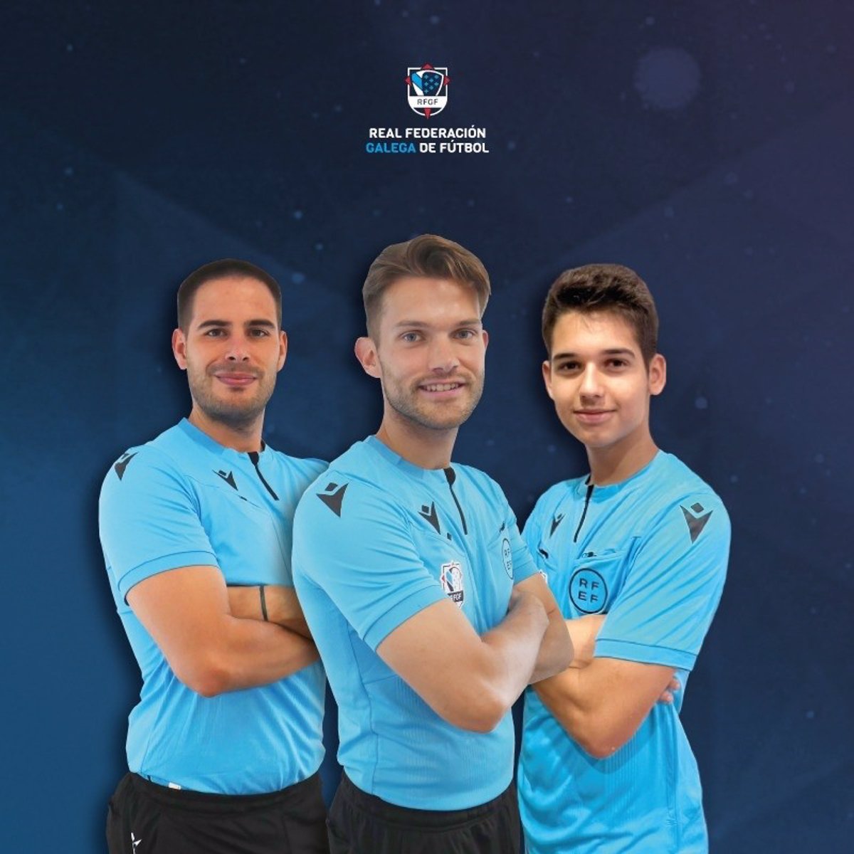 Três árbitros galegos vão dirigir jogo da Divisão de Elite do Porto este domingo