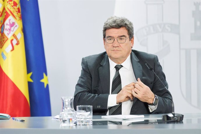 Archivo - El ministro de Inclusión, Seguridad Social y Migraciones en funciones, José Luis Escrivá