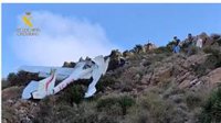 Rescatan los cuerpos de los dos muertos de la avioneta accidentada en Cabo de Gata (Almería) con destino Valencia