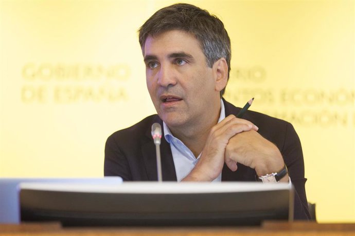 Archivo - El secretario de Estado de Economía y Apoyo a la Empresa en funciones, Gonzalo García Andrés,a 27 de julio de 2023, en Madrid trimestre de 20 (España). 