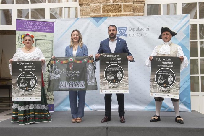 Algar celebra sus raíces mexicanas con una recreación histórica por sus 250 años de fundación