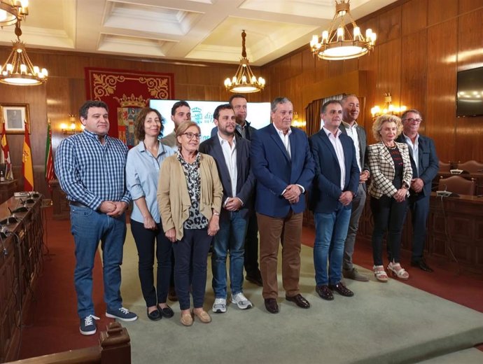 Foto de familia del equipo de Gobierno de la Diputación de Zamora.