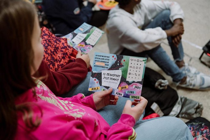 Archivo - Actividad del proyecto educativo 'A Tempo', impulsado por el festival Temporada Alta y la Fundació Ciutat Invisible