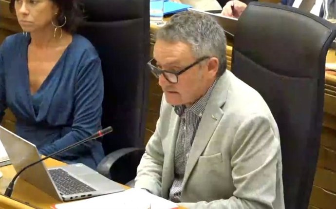 Intervención en el Pleno Municipal de Gijón del concejal de Infraestructuras Urbanas y Rurales del Ayuntamiento gijonés, Gilberto Villoria.