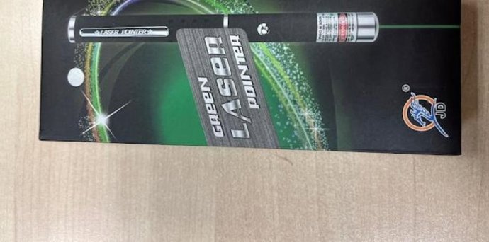 Consumo advierte del peligro de los dispositivos láser que se regalan en el ferial de Valdespartera