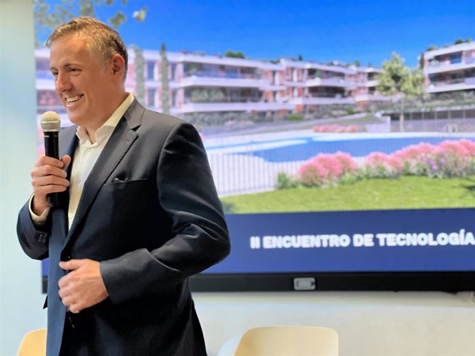 El consejero delegado de la promotora inmobiliaria Aedas Homes, David Martínez