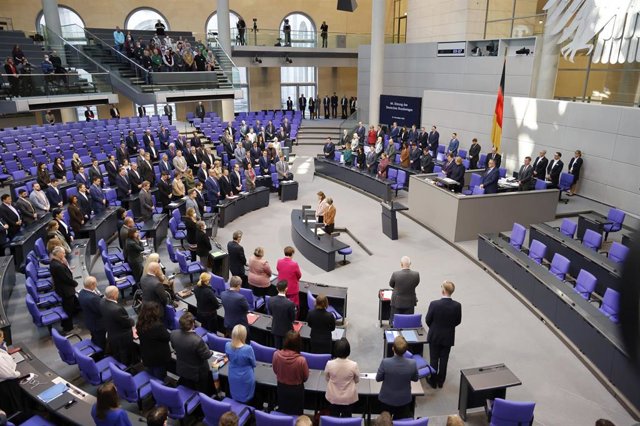 Archivo - Imagen de archivo del Parlamento alemán. 