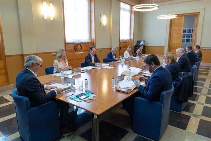 Reunión del Consejo de Gobierno de Aragón.