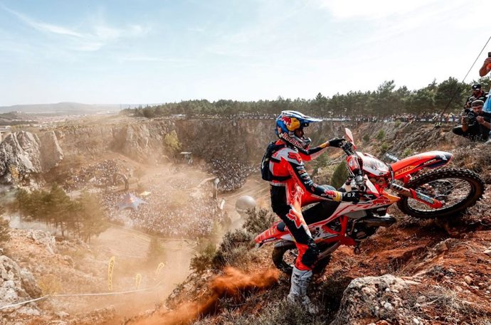 El alemán Manuel Lettenbichler, en el 24MX Hixpania Hard Enduro 2022.