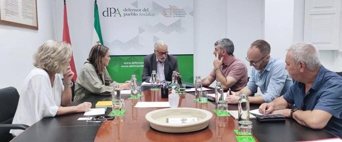 Reunión institucional entre el Defensor del Pueblo Andaluz y UGT Andalucía