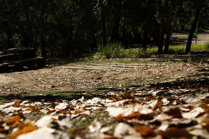 El mes de otoño sigue con temperaturas de verano en el Parque de Las Moreras de Valladolid.