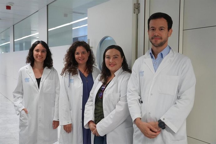 Investigadores del Vhio que han participado en el estudio.