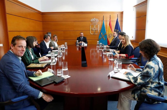 Reunión del Consejo de Gobierno del Principado de Asturias.