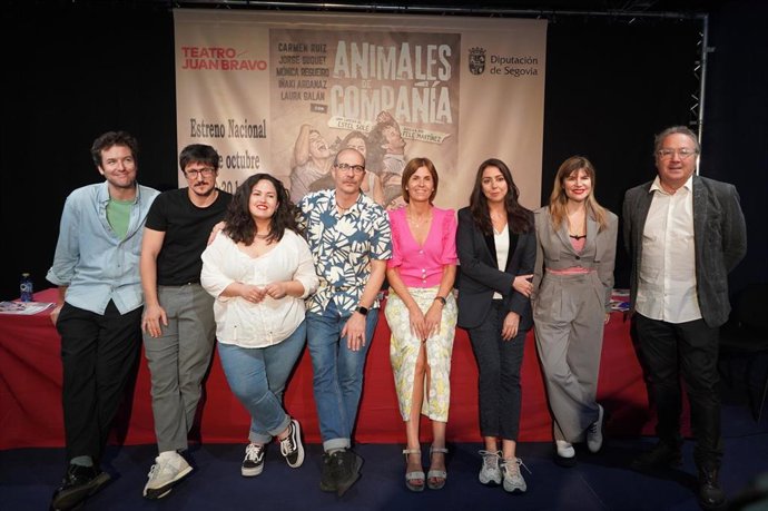 El Teatro Juan Bravo de Segovia acoge este viernes el estreno absoluto de 'Animales de Compañía' de Fele Martínez