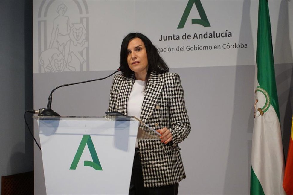 Archivo - La delegada de Empleo, María Dolores Gálvez, en una imagen de archivo.