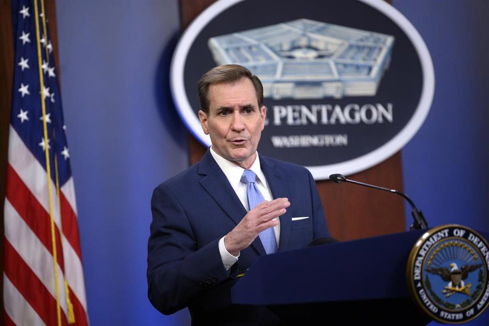 Archivo - El portavoz del Consejo de Seguridad de Estados Unidos, John Kirby