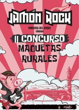 Cartel del II Concurso de Maquetas Rurales.