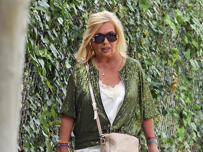 Carmen Borrego disfruta de sus quehaceres, a 9 de octubre de 2023, en Madrid (España).