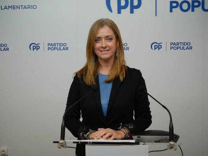 La diputada del PP, María Casajús