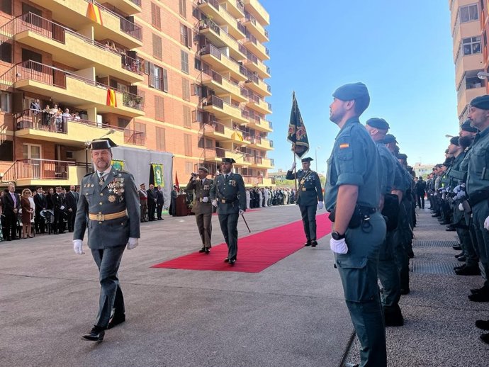 Celebración de la Patrona 2023 de la Guardia Civil, en la Comandancia de Palma.