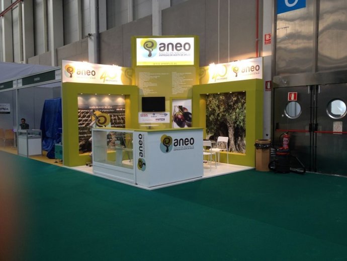 Imagen de archivo del stand de ANEO en Expoliva