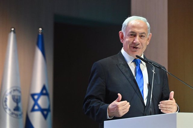 Archivo - El primer ministro de Israel, Benjamin Netanyahu