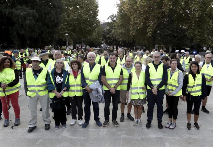 Caminata por el centenario del Seminario de Estudos Galegos