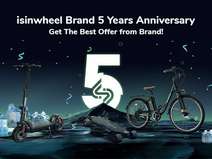 Isinwheel Brand 5 Years Anniversary