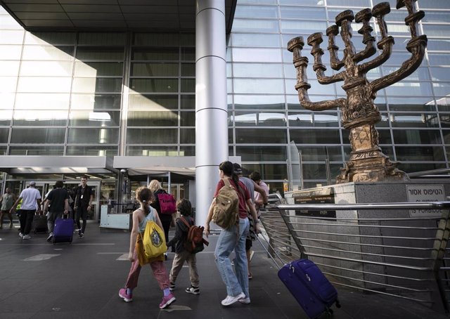 Archivo - Aeropuerto de Ben Gurión, en Israel