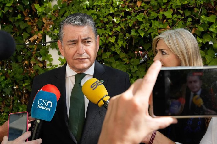 El consejero de Presidencia, Interior, Diálogo Social y Simplificación Administrativa de la Junta de Andalucía, Antonio Sanz.
