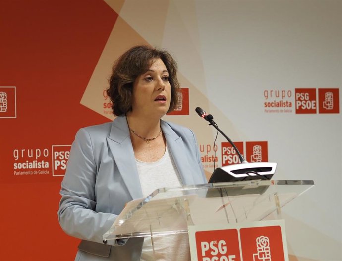 La diputada del PSdeG Begoña Rodríguez Rumbo