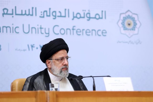 El presidente iraní, Ebrahim Raisi 