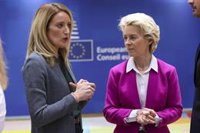 Von der Leyen y Metsola viajarán a Israel este viernes