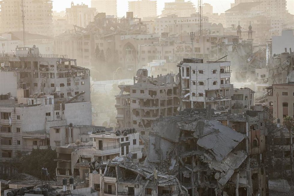 Bombardeos israelíes en la Franja de Gaza