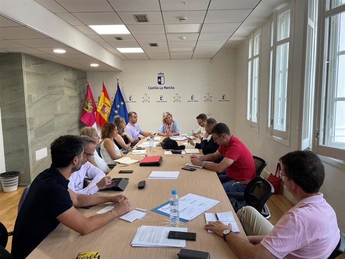 Reunión de delegados provinciales.