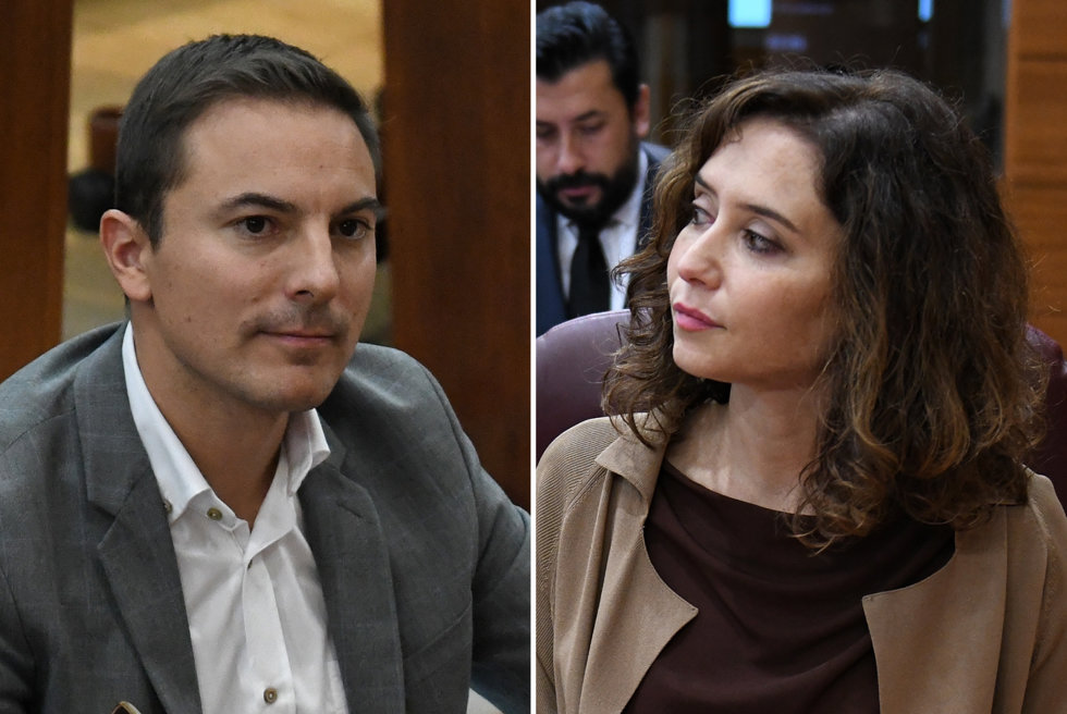 Juan Lobato e Isabel Díaz Ayuso