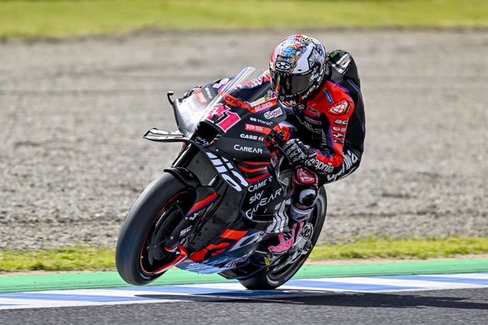 41 ESPARGARO Aleix (spa), Aprilia Racing Team Gresini, Aprilia RS-GP, action during the 2023 MotoGP Grand Prix of Japan on the Motegi Circuit from September 29 to October 1st, in Japan - Photo Studio Milagro / DPPI