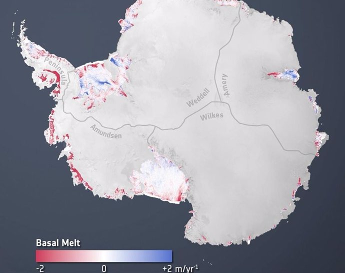 Un nuevo estudio ha revelado hallazgos alarmantes sobre el estado de las plataformas de hielo de la Antártida