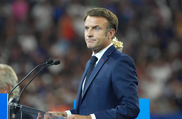 Archivo - El presidente de Francia, Emmanuel Macron. 