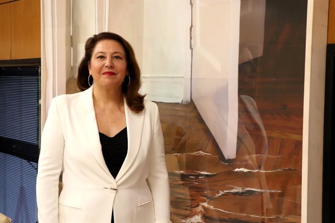 La consejera de Agricultura, Pesca, Agua y Desarrollo Rural, Carmen Crespo.