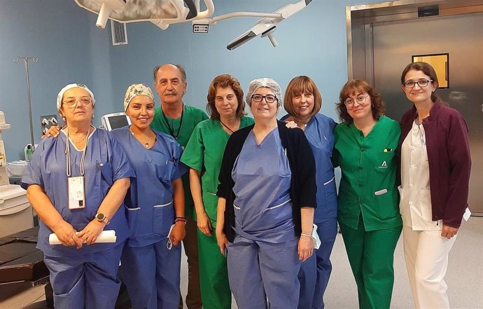 El Servicio de Oftalmología del Hospital Infanta Elena de Huelva.