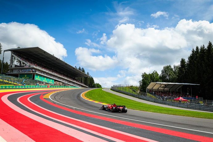 Archivo - Imagen del circuito de Spa-Francorchamps durante el Gran Premio de Bélgica de 2023