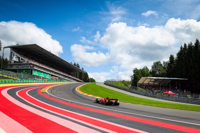 Archivo - 16 LECLERC Charles (mco), Scuderia Ferrari SF-23, action during the 2023 Formula 1 MSC Cruises Belgian Grand Prix, 12th round of the 2023 Formula One World Championship from July 28 to 30, 2023 on the Circuit de Spa-Francorchamps, in Stavelot,