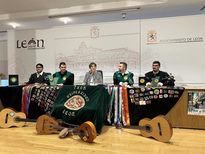 Un momento de la presentación del certamen leonés.