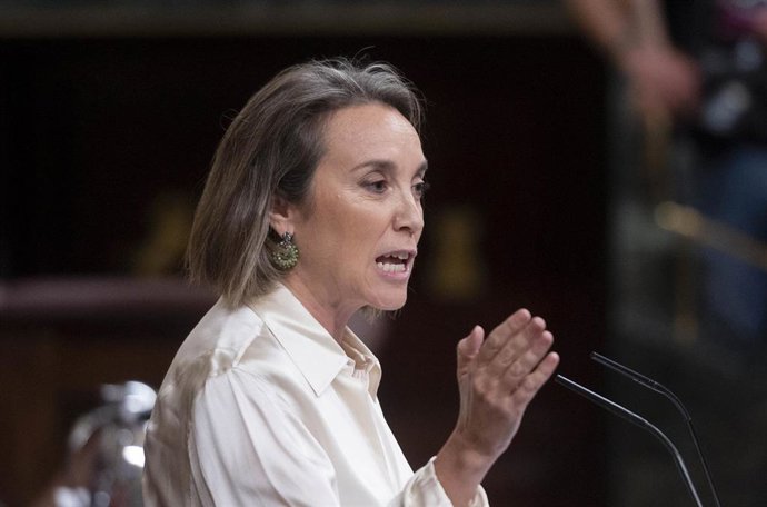 La portavoz del partido en el Congreso, Cuca Gamarra