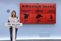 El PP critica el "mutismo" de Sánchez y "la falta de dimisiones"  tras un año de la ley del 'sólo sí es sí'
