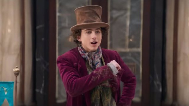 Timothée Chalamet es mago, cazador y chocolatero en el deslumbrante tráiler de Wonka