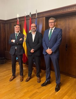 Eurocaja Rural transmite al alcalde de Ponferrada (León) su "implicación y compromiso" con el territorio