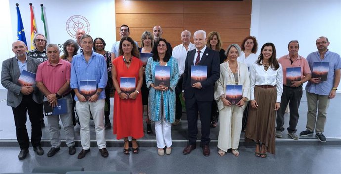 Archivo - Presentación del 'Plan Estratégico de la Universidad de Huelva. Horizonte 2025' .