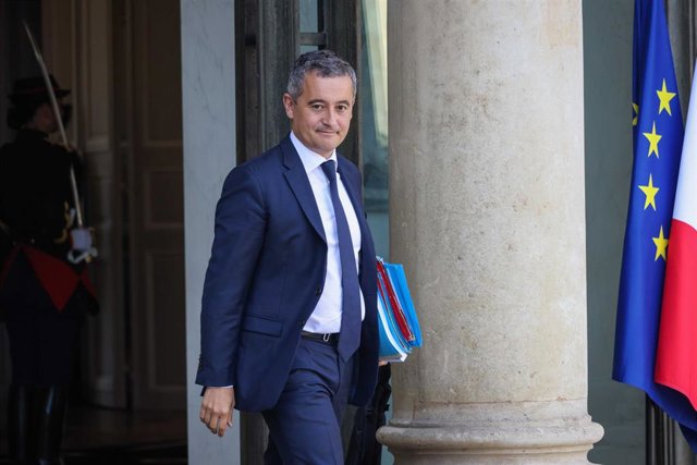 El ministro del Interior de Francia, Gerald Darmanin.